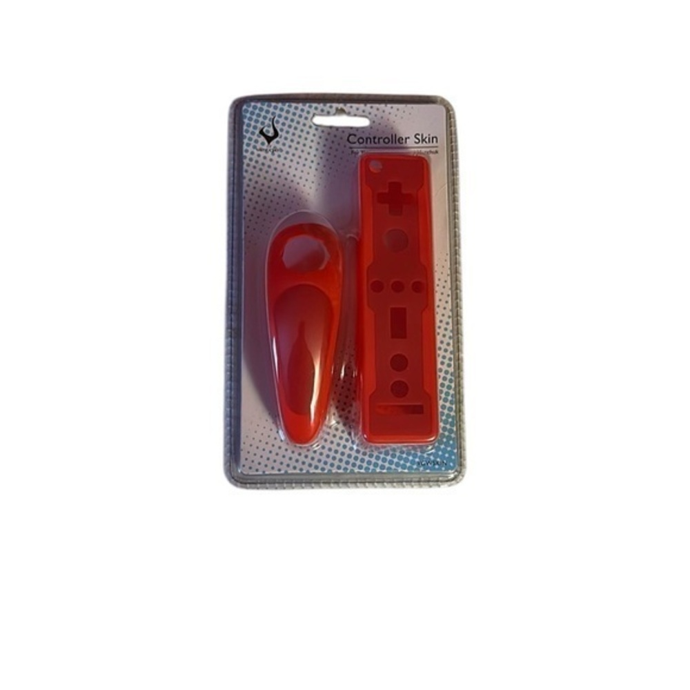 Verge Red Controller Skin for the Wii remote and nunchuk (2 of 2 listings)
